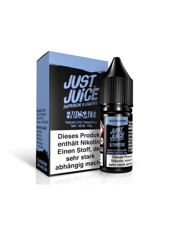 Just Juice - Blue Raspberry - Nikotinsalz Liquid