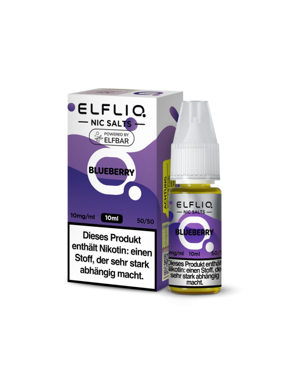 ELFLIQ - Blueberry - Nikotinsalz Liquid