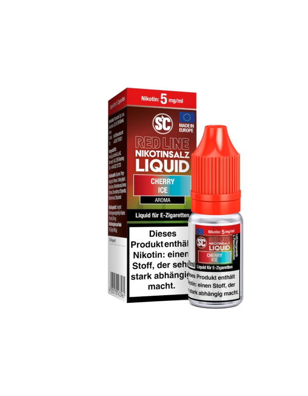 SC - Red Line - Cherry Ice - Nikotinsalz Liquid