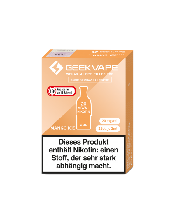 GeekVape Wenax M1 Pod (2 Stück pro Packung)