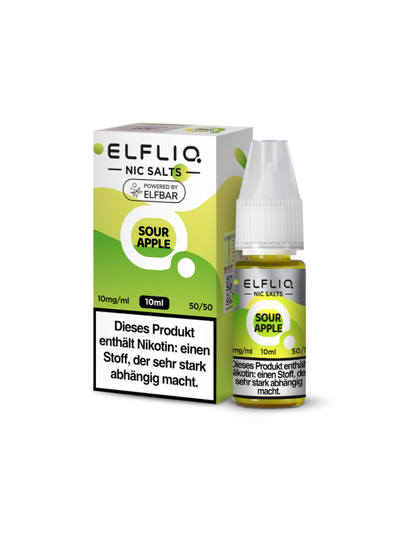 ELFLIQ - Sour Apple - Nikotinsalz Liquid