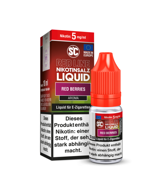 SC - Red Line - Red Berries - Nikotinsalz Liquid