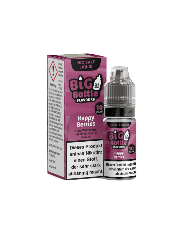 Big Bottle - Happy Berries - Nikotinsalz Liquid