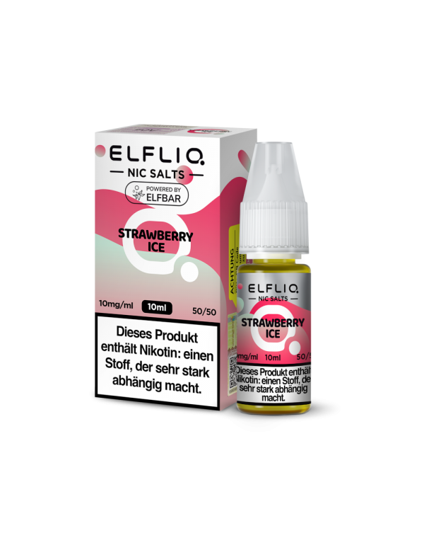 ELFLIQ - Strawberry Ice - Nikotinsalz Liquid