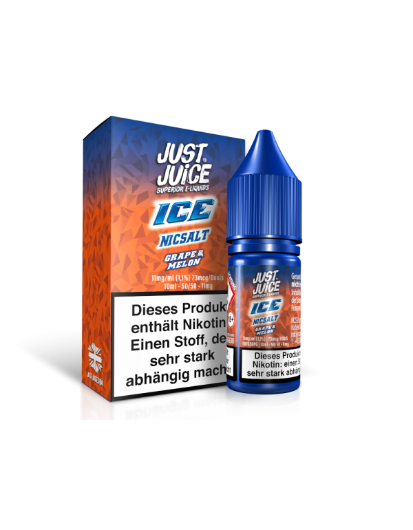 Just Juice - Grape & Melon Ice - Nikotinsalz L...