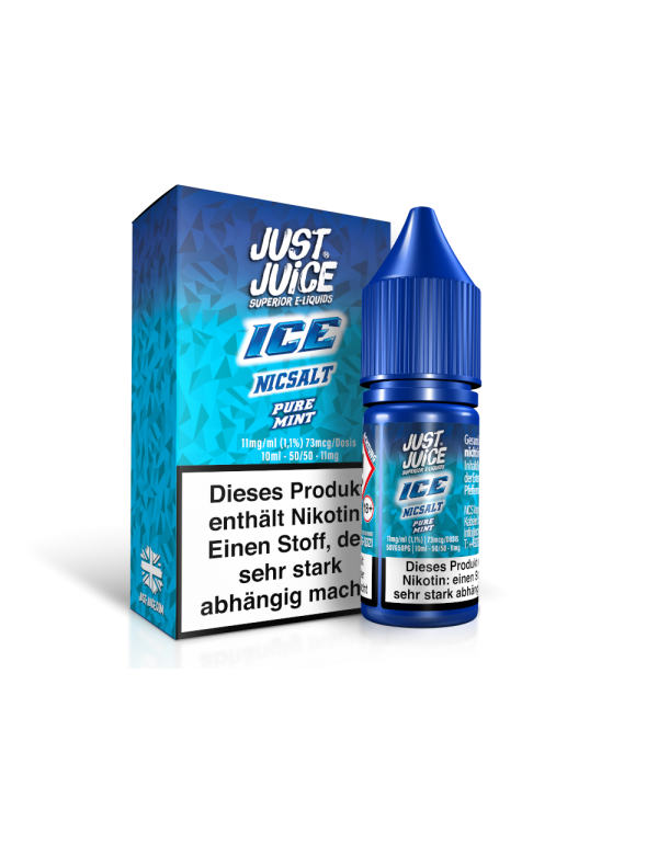 Just Juice - Pure Mint Ice - Nikotinsalz Liquid