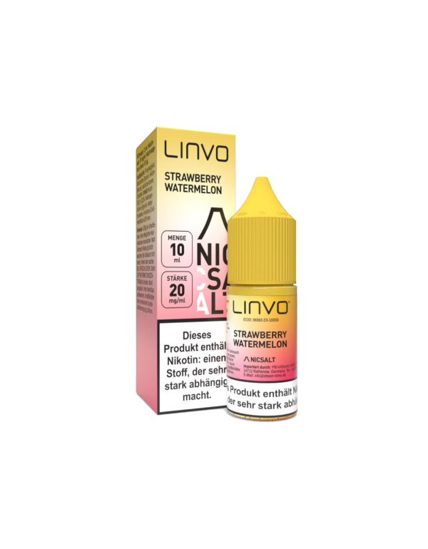 Linvo - Strawberry Watermelon - Nikotinsalz Liquid