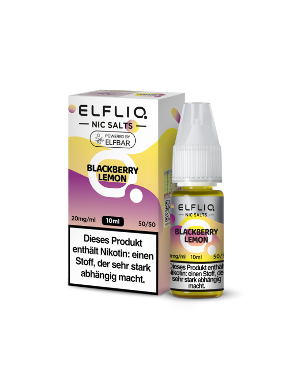 ELFLIQ - Blackberry Lemon - Nikotinsalz Liquid