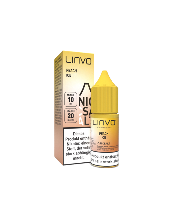 Linvo - Peach Ice - Nikotinsalz Liquid