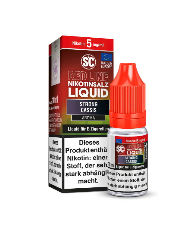 SC - Red Line - Strong Cassis - Nikotinsalz Liquid