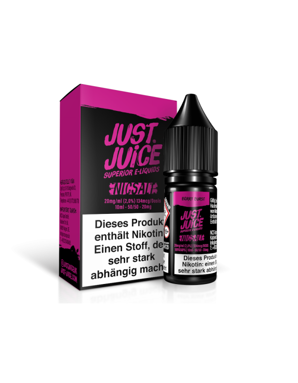 Just Juice - Berry Burst - Nikotinsalz Liquid