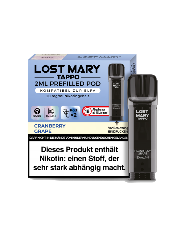 Lost Mary Tappo Pod (2 Stück pro Packung)