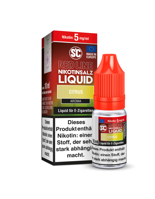 SC - Red Line - Citrus - Nikotinsalz Liquid