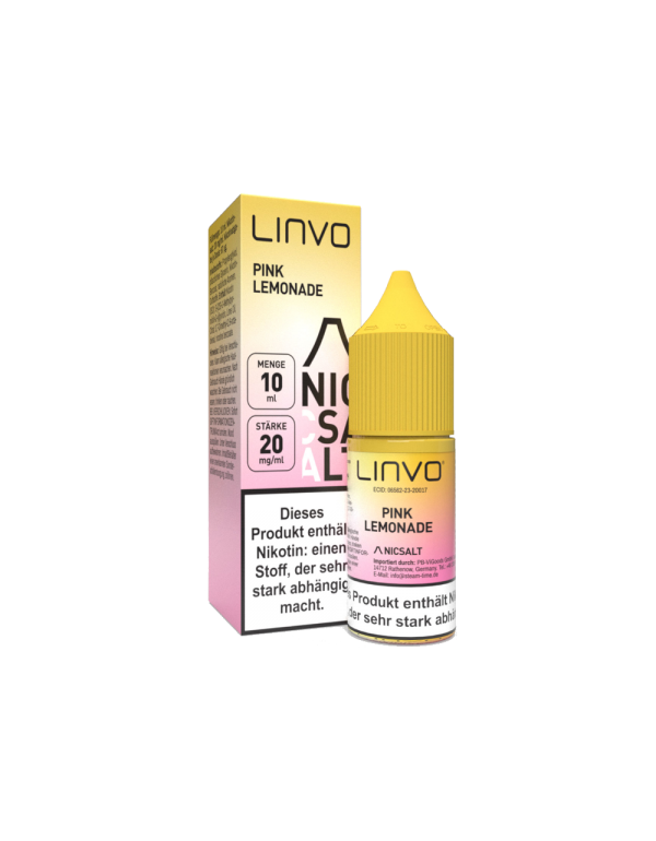 Linvo - Pink Lemonade - Nikotinsalz Liquid