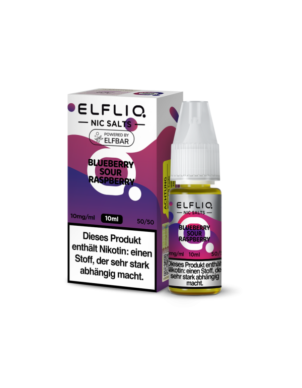 ELFLIQ - Blueberry Sour Raspberry - Nikotinsalz Li...