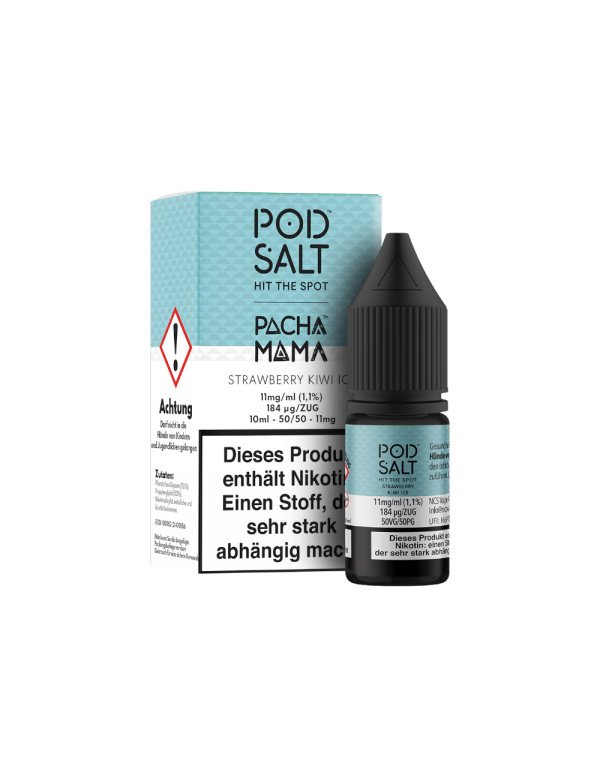 Pod Salt Fusion - Strawberry Kiwi Ice - Nikotinsal...