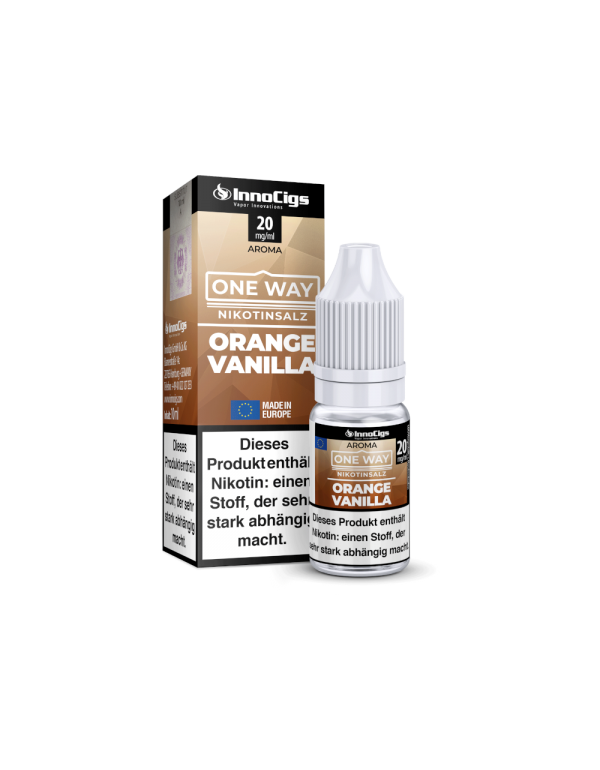 InnoCigs - One Way - Orange Vanilla - Nikotinsalz ...