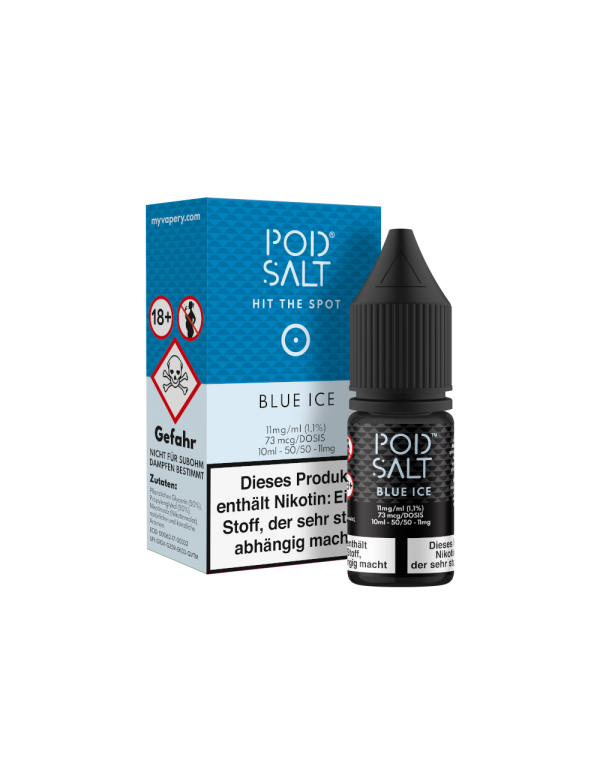 Pod Salt - Blue Ice - Nikotinsalz Liquid