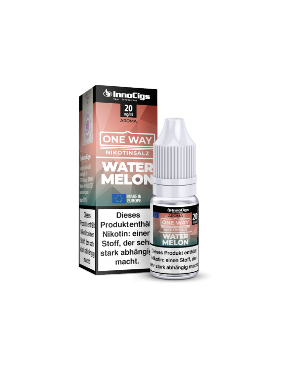 InnoCigs - One Way - Watermelon - Nikotinsalz Liqu...