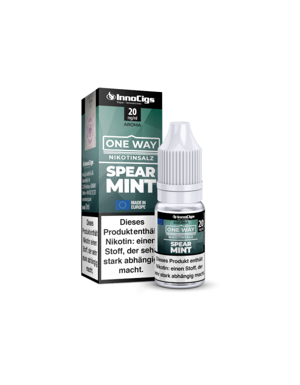 InnoCigs - One Way - Spearmint - Nikotinsalz Liqui...