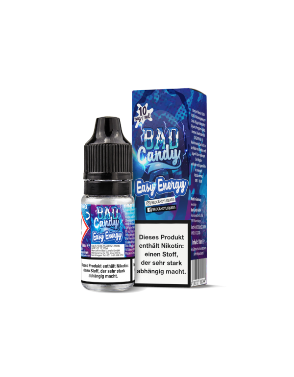 Bad Candy Liquids - Easy Energy - Nikotinsalz Liqu...