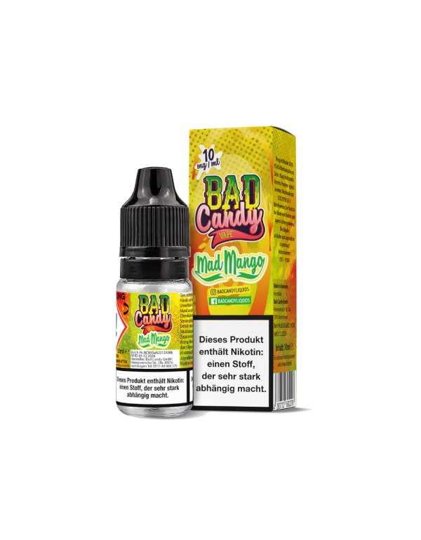 Bad Candy Liquids - Mad Mango - Nikotinsalz Liquid