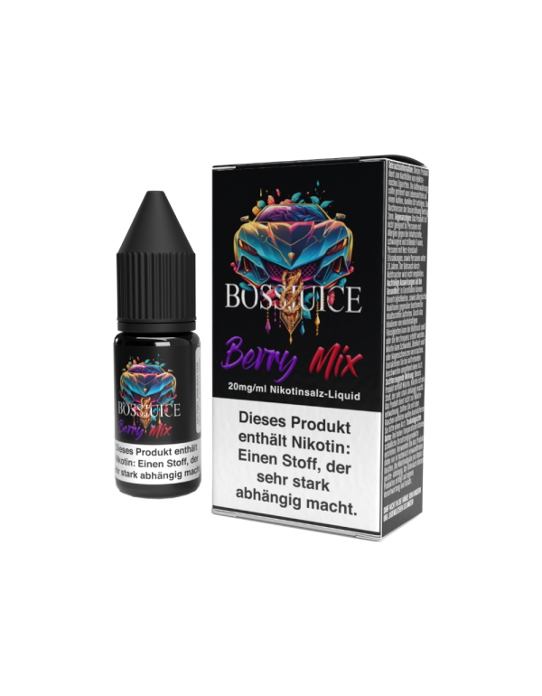 Boss Juice - Berry Mix - Nikotinsalz Liquid